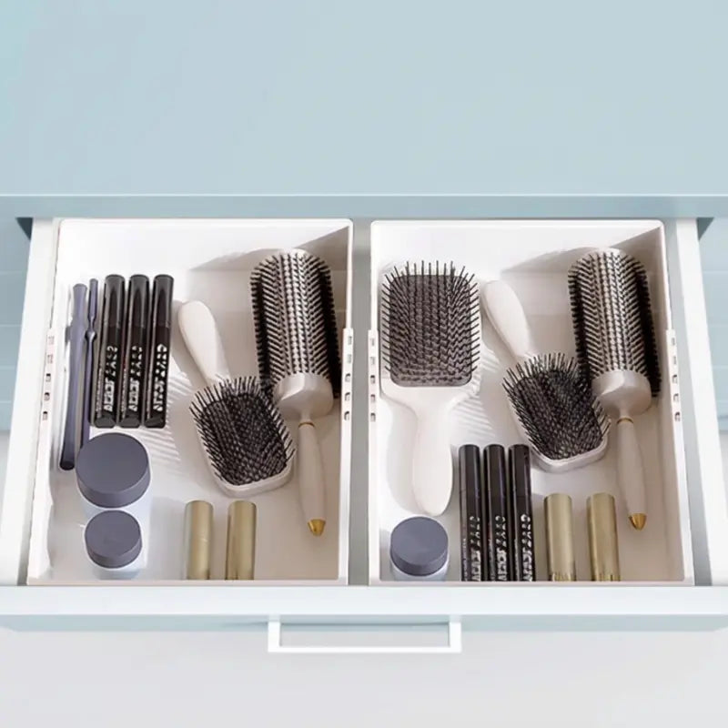 Adjustable Big Telescopic Desk Storage Tray