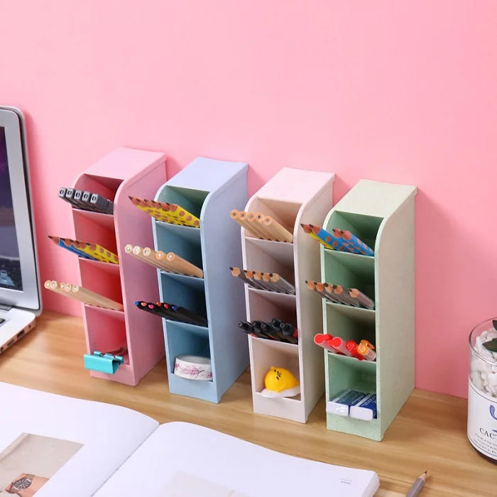 4 Grid Desktop Pen Holder