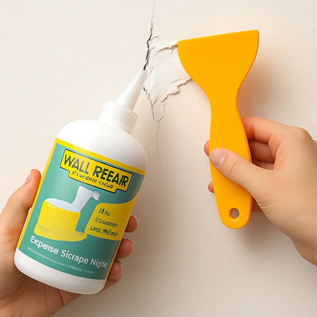 Wall Crack Repair Paste (Bottle) With Scrapper