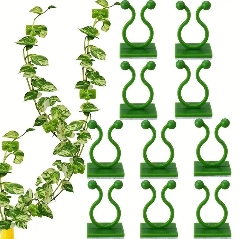 30 Pcs Plant Fixing Clip (Green)