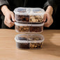 2 Grid Clear Food Storage Box
