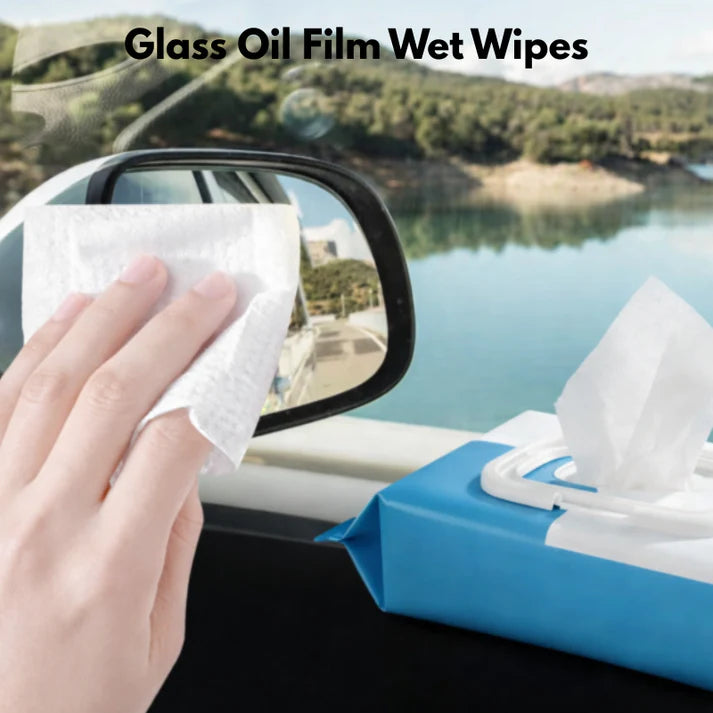 Glass Oil Film Wet Wipes