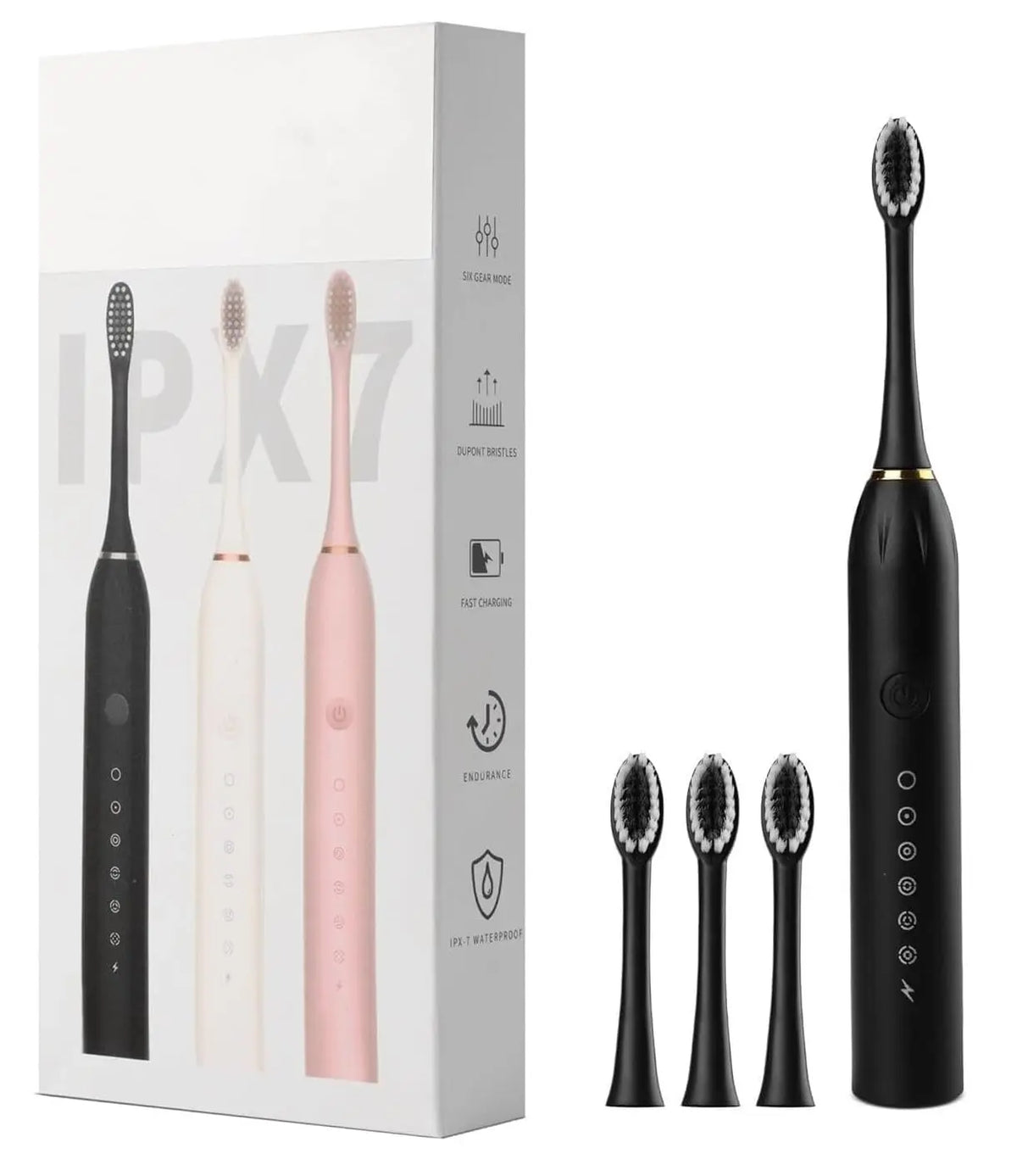 3 Pcs Electric Toothbrush
