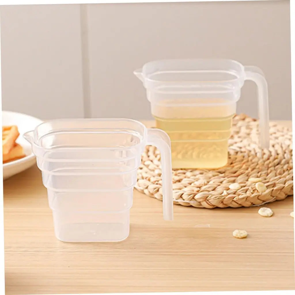 Reusable Plastic Baking Cup with Scale