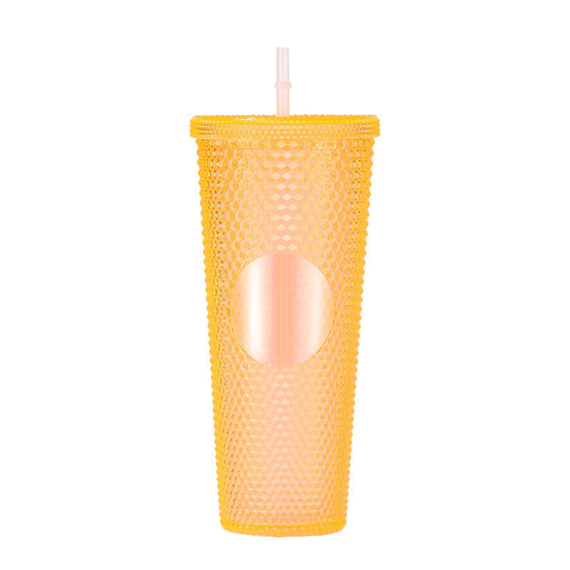680ml Single Layer Crystal Cup Straw