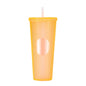 680ml Single Layer Crystal Cup Straw