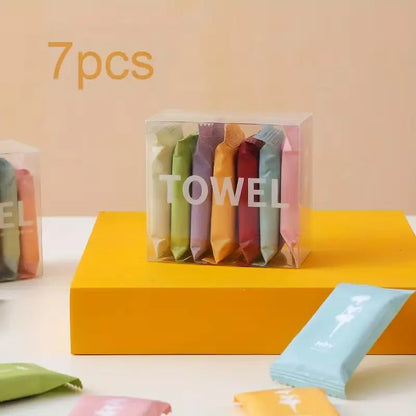 7pcs Portable Compressed Towel