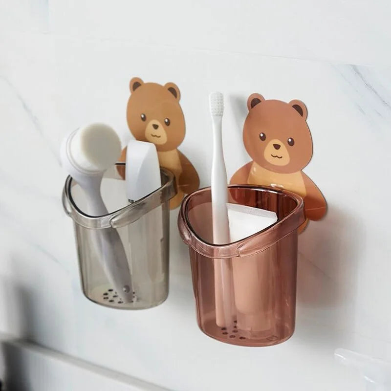 Bear Toothbrush Holder Large Size