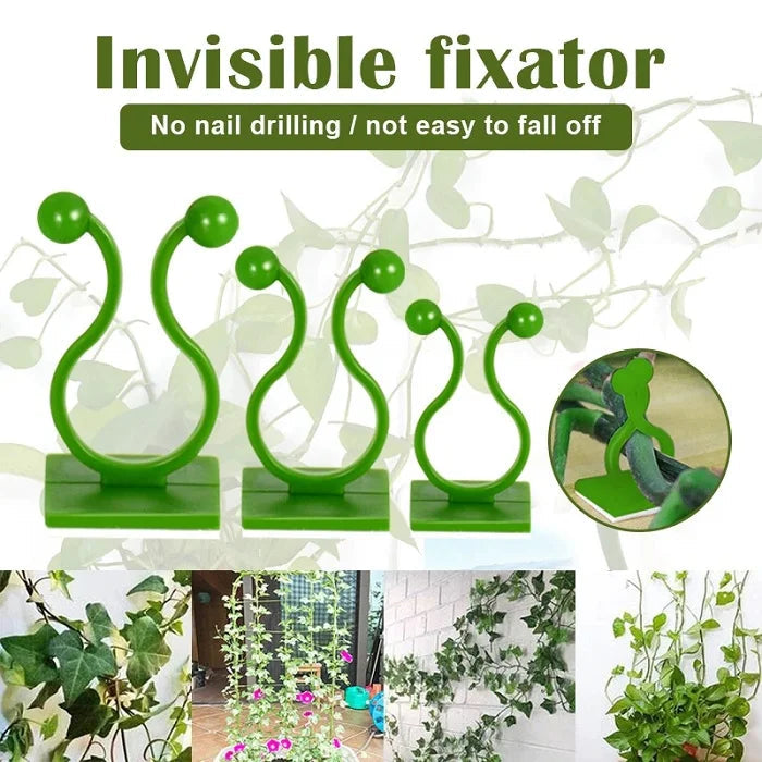 30 Pcs Plant Fixing Clip (Green)