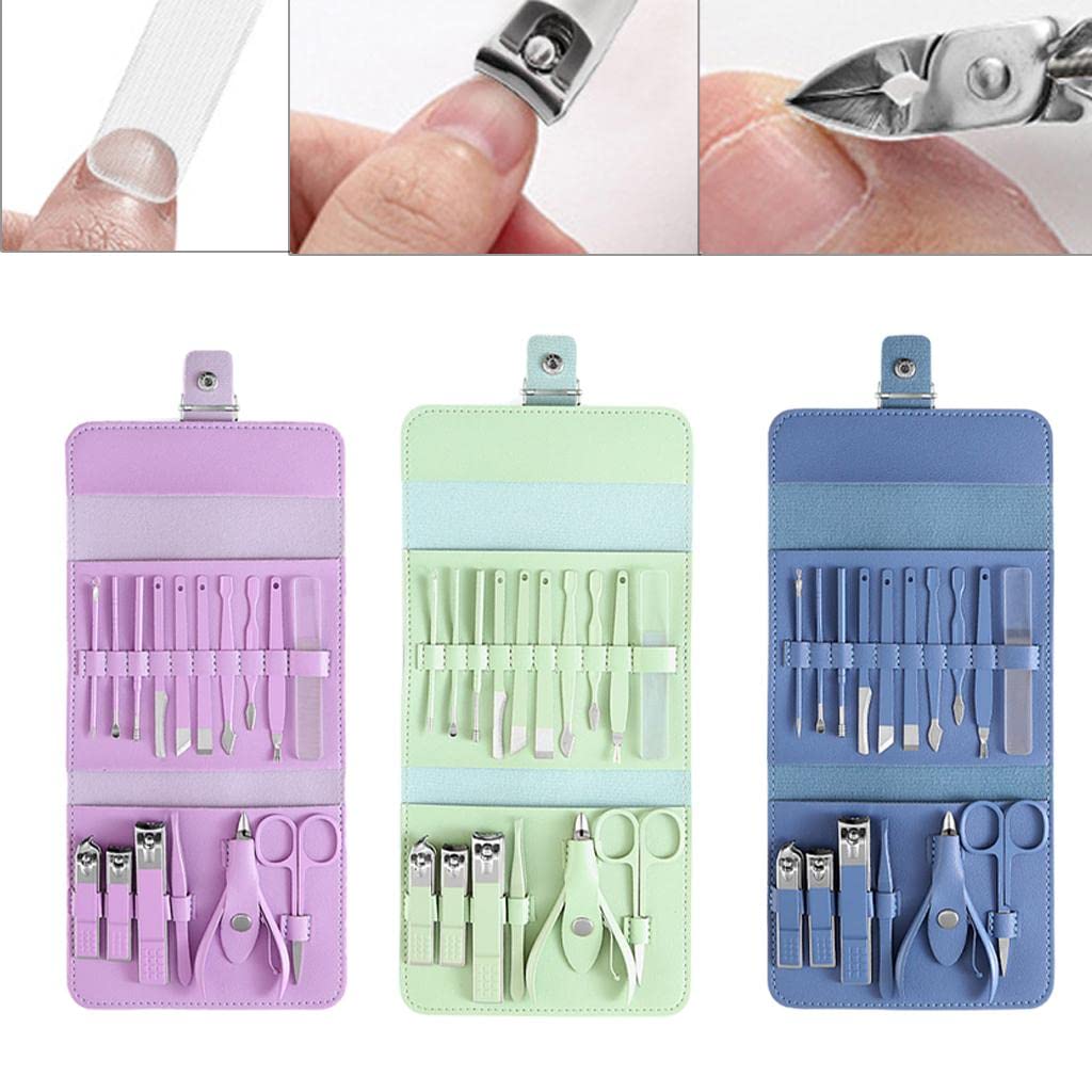 16-in-1 Nail Clippers Manicure Set