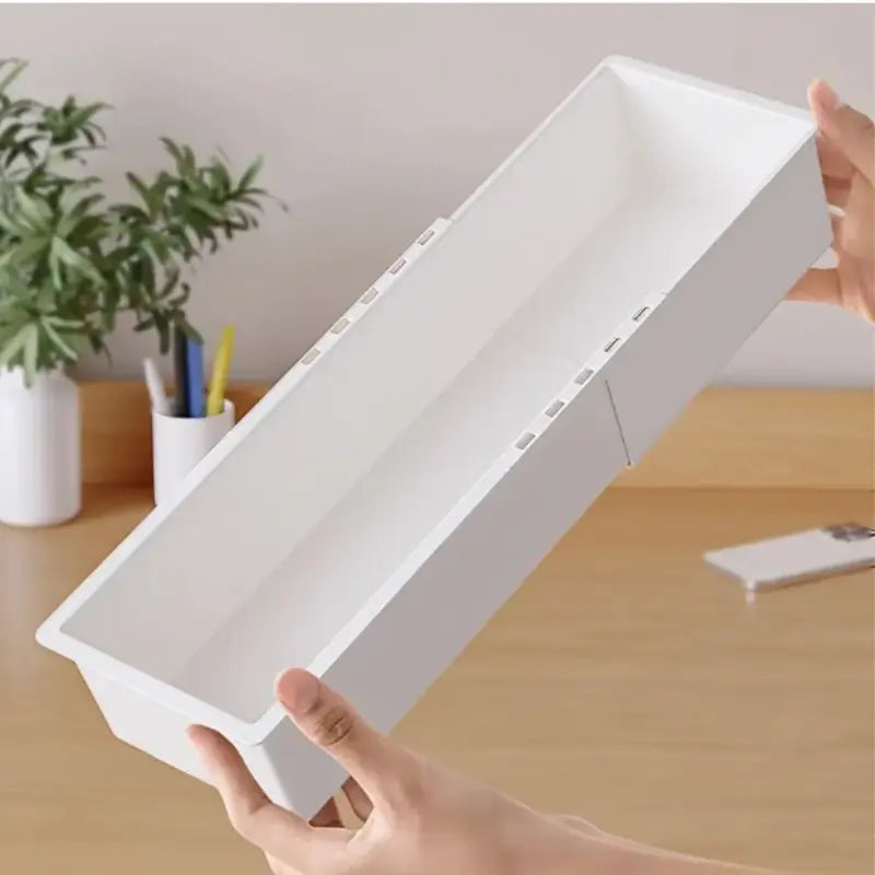 Adjustable Medium Retracable Storage Tray
