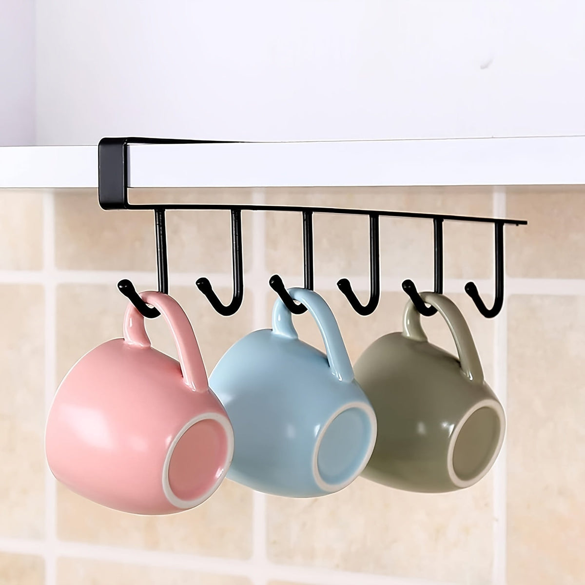 Cabinet Shelf Multiuse Hook Holder