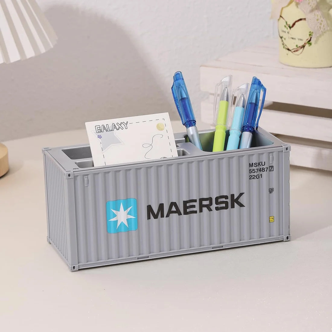 Shipping Container Desk Organizer