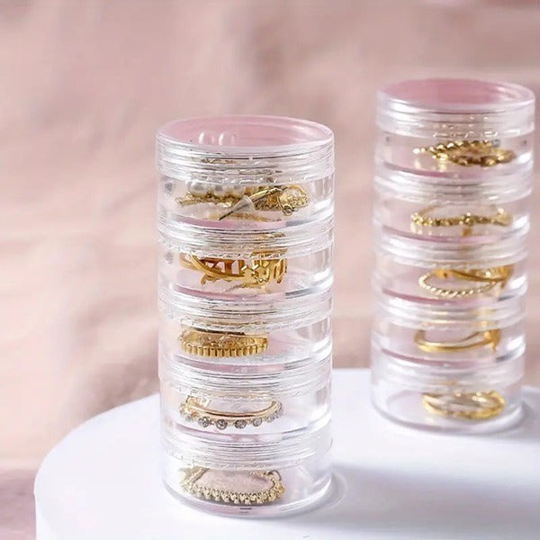 5 Layer Plastic jewelry Box