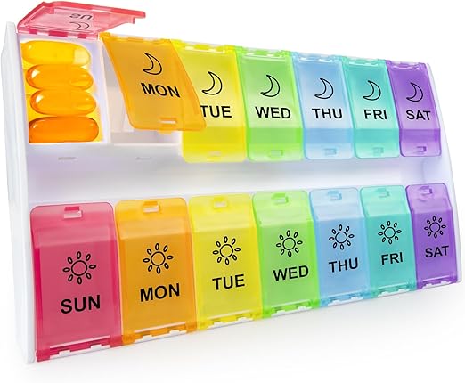 14 box Weekly Pill Box