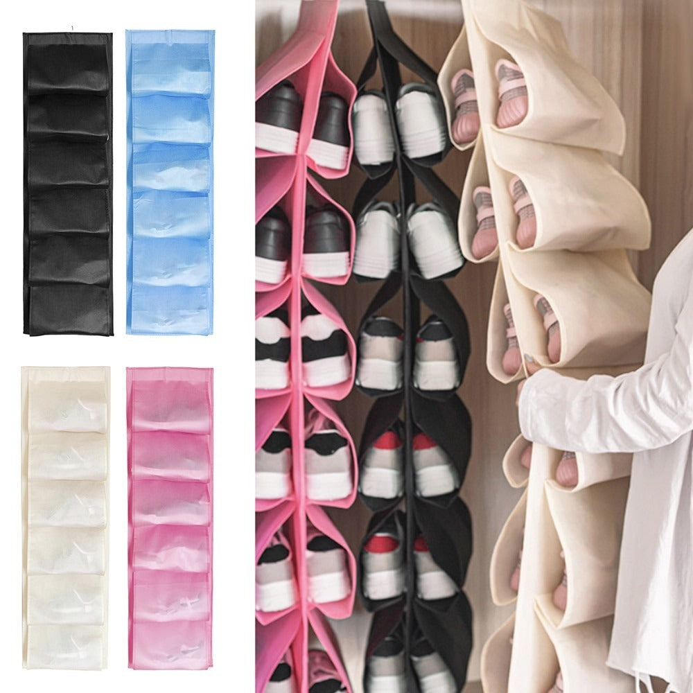 12 Pocket Storage Organizer (Yellow)