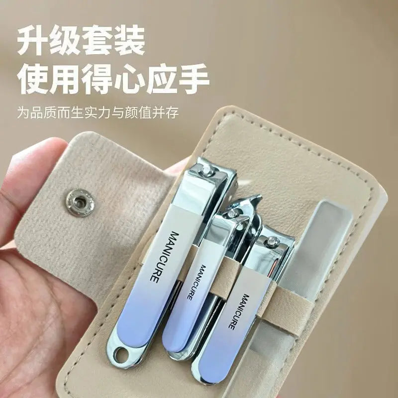 4 Pcs Nail Clippers Set