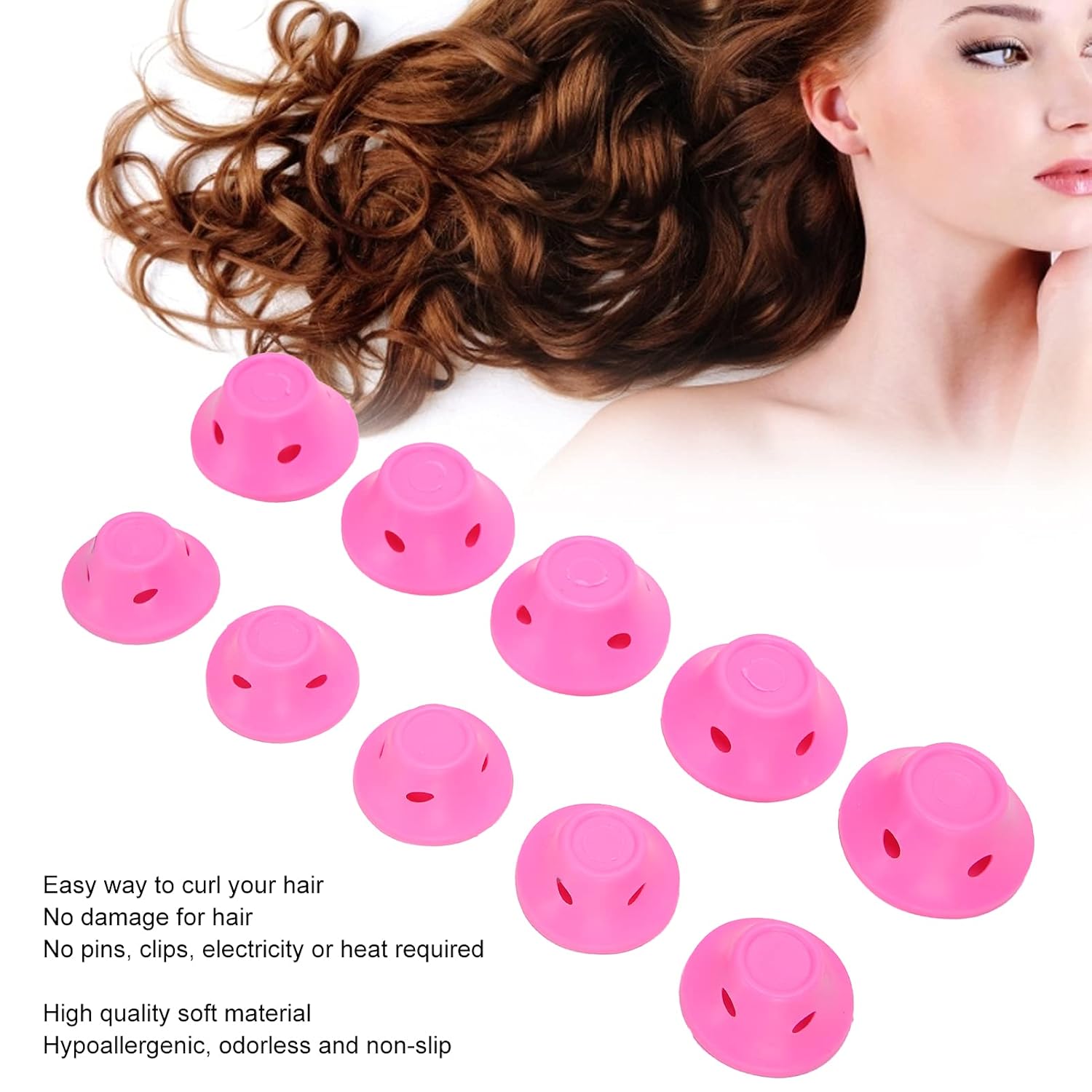 10pc Hair Curler Set