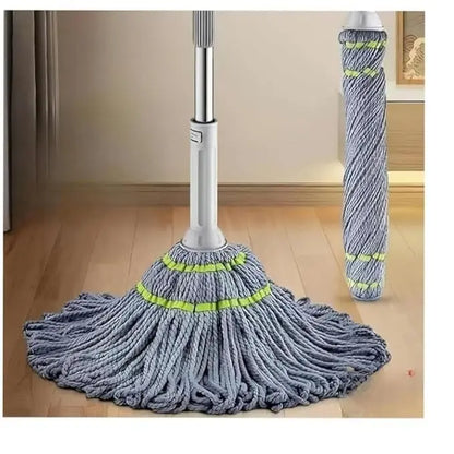 Microfiber Twist Mop Grey